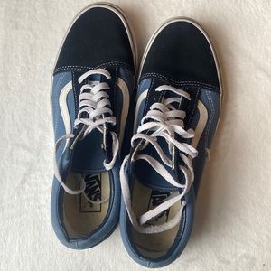 Blue 2-Toned Vans